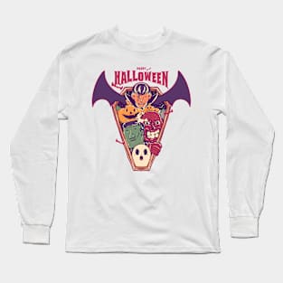 HAPPY HALLOWEEN - GHOST PARTY Long Sleeve T-Shirt